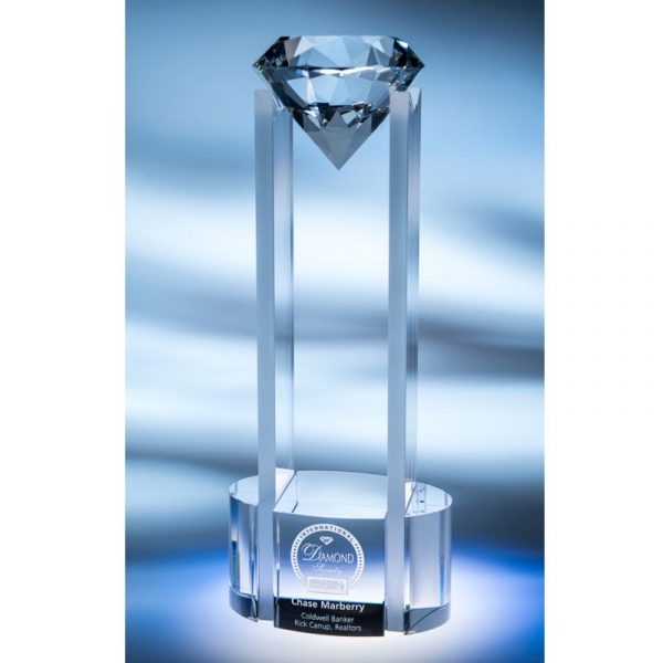 Sky Reaching Diamond Crystal Award