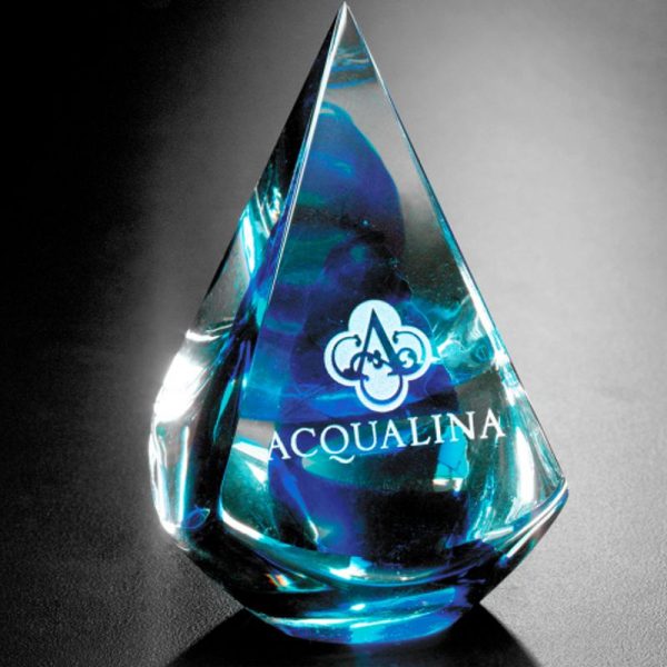 Quatro Pyramid Art Glass Award