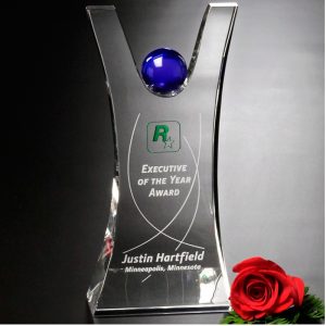 Triumphant Optical Crystal Award