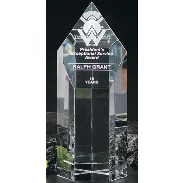 Summit Tower Optical Crystal Award