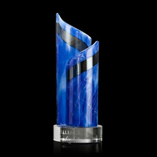 Blue Shadow Dancer Art Glass Award
