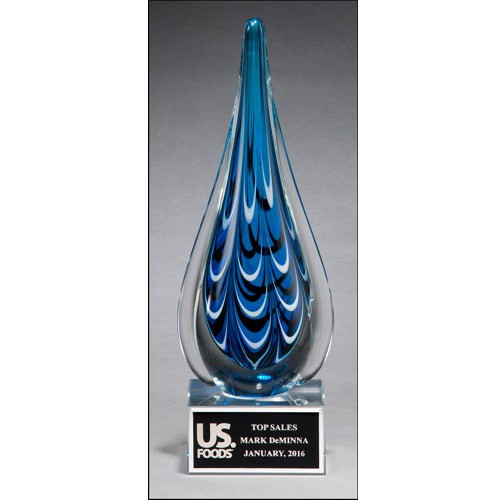 Blue Sheridan Art Glass Award
