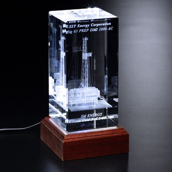 Chapin 3D Optical Crystal Award - AwardMakers