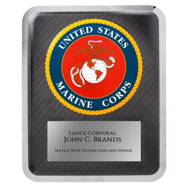 U.S. Marines Hero Series Award Plaque