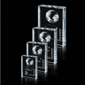 Global Recognition Award Optical Crystal Stands