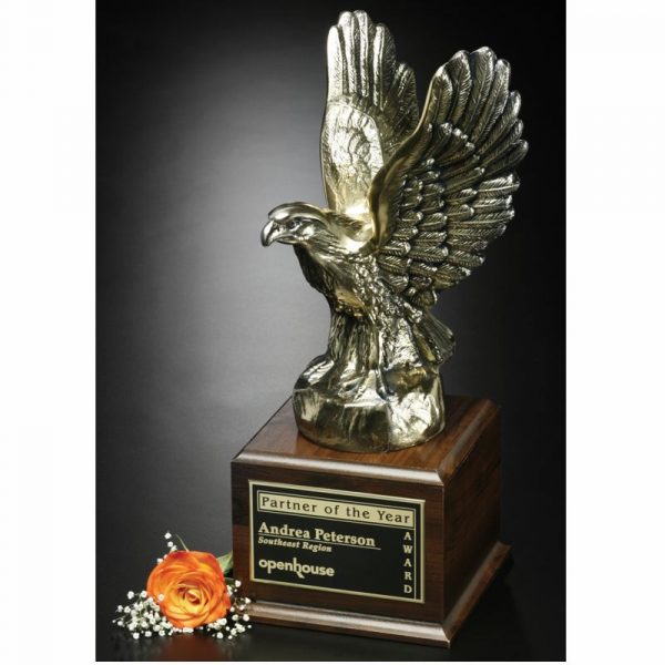 Stunning Metal Eagle Award