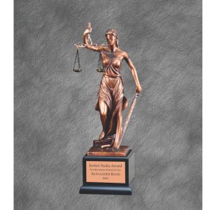 Lady of Justice Statue Award